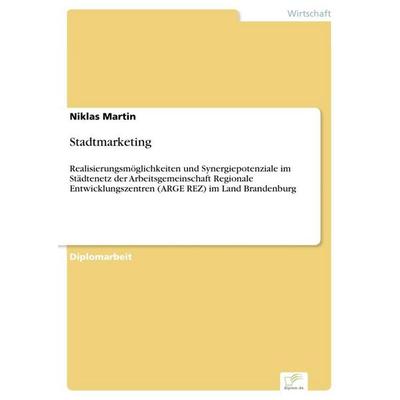 Stadtmarketing, Taschenbuch von Niklas Martin, GRIN, 978-3-8386-2320-7