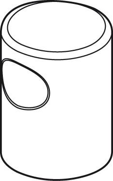 Ideal Standard Knopf für Ablaufgarnitur Cerasprint, B961013AA