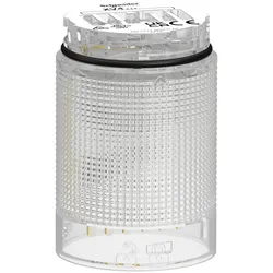Schneider Electric XV4C24C Leuchtelement, Harmony XV4, modular, 40mm, rot, Linse klar, 24V ACDC, Dauerlicht, energieeffiziente LED