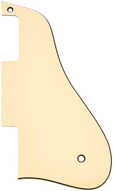 Harley Benton Parts Single Cut CR Pickguard Crème