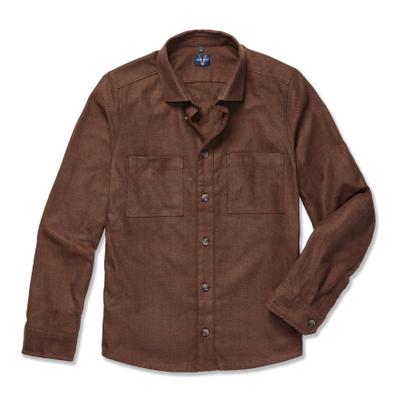 Hemdjacke MARVELIS, Herren, Gr. M, braun, Jacken