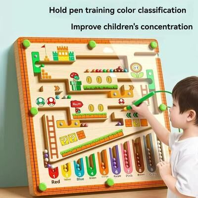 Uplift Essentials Childrens Magnetic Maze Walking Ball   Early Education Logic & Concentration Puzzle Childrens Magnetic Maze Walking Ball   Early Education Logic & Concentration Puzzle