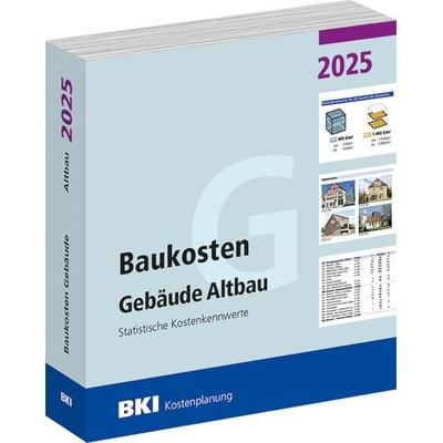 BKI Baukosten Gebäude Altbau 2025, Taschenbuch von , RM Rudolf Müller Medien GmbH & Co. KG, 978-3-481-04961-4