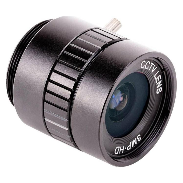 Raspberry Pi Official 6mm Wide Angle Lens for High Quality Camera (Diverse) (SC0124)
