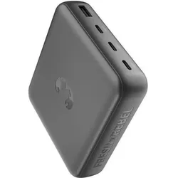 Fresh'N Rebel Fresh 'n Rebel Desktop Charger Grey 140W (140 W, 4 Ports), USB Ladegerät, Grau