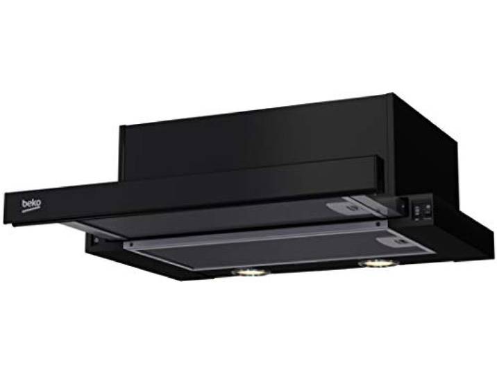 Beko CTB6250B hotte 420 m³/h Semi-intégrée (semi-encastrée) Noir E - Hottes (420 m³/h\, Conduit\, E\, g\, C\, 69 dB)