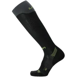 UYN Run Compression Laufsocken Herren B214 - black-grey-lime 45-47