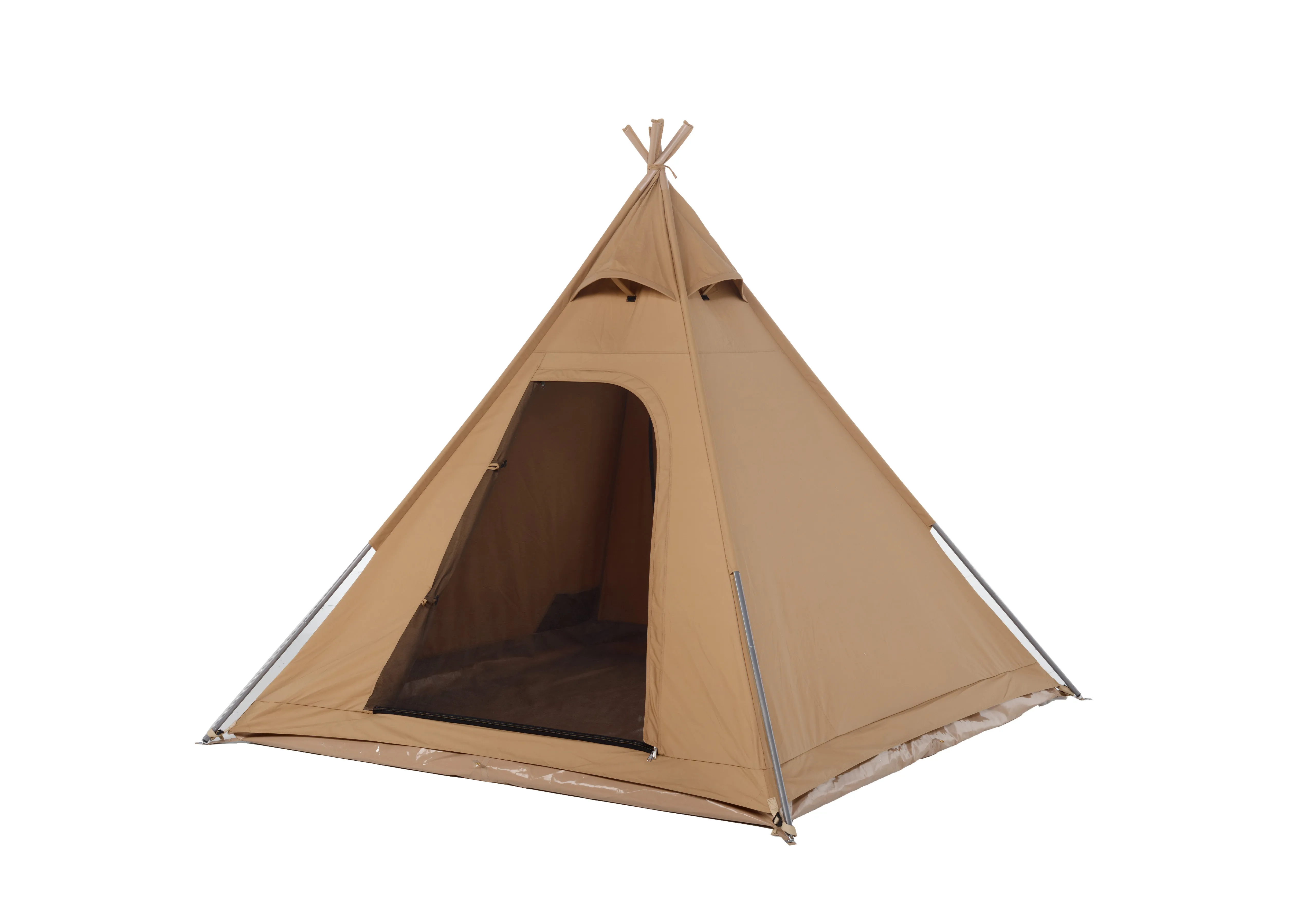 Canvas Zelt Tipi Zelt Baumwollzelt Oryx Tent, 1-2 Personen - 210 gr/m² - Tentex PC21