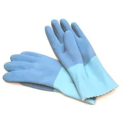 Hufa Fliesenleger Naturlatex Handschuhe paar blau XL