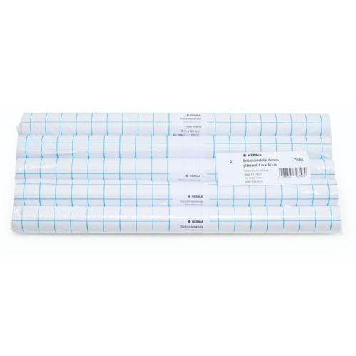 5x1 Herma Selbstklebefolie 5m x 40cm glänzend 7005