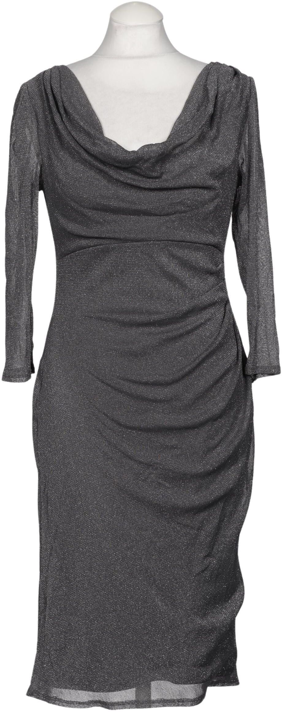 Ambiente Damen Kleid, Grau, Gr. EU 36, Synthetik - Second Hand