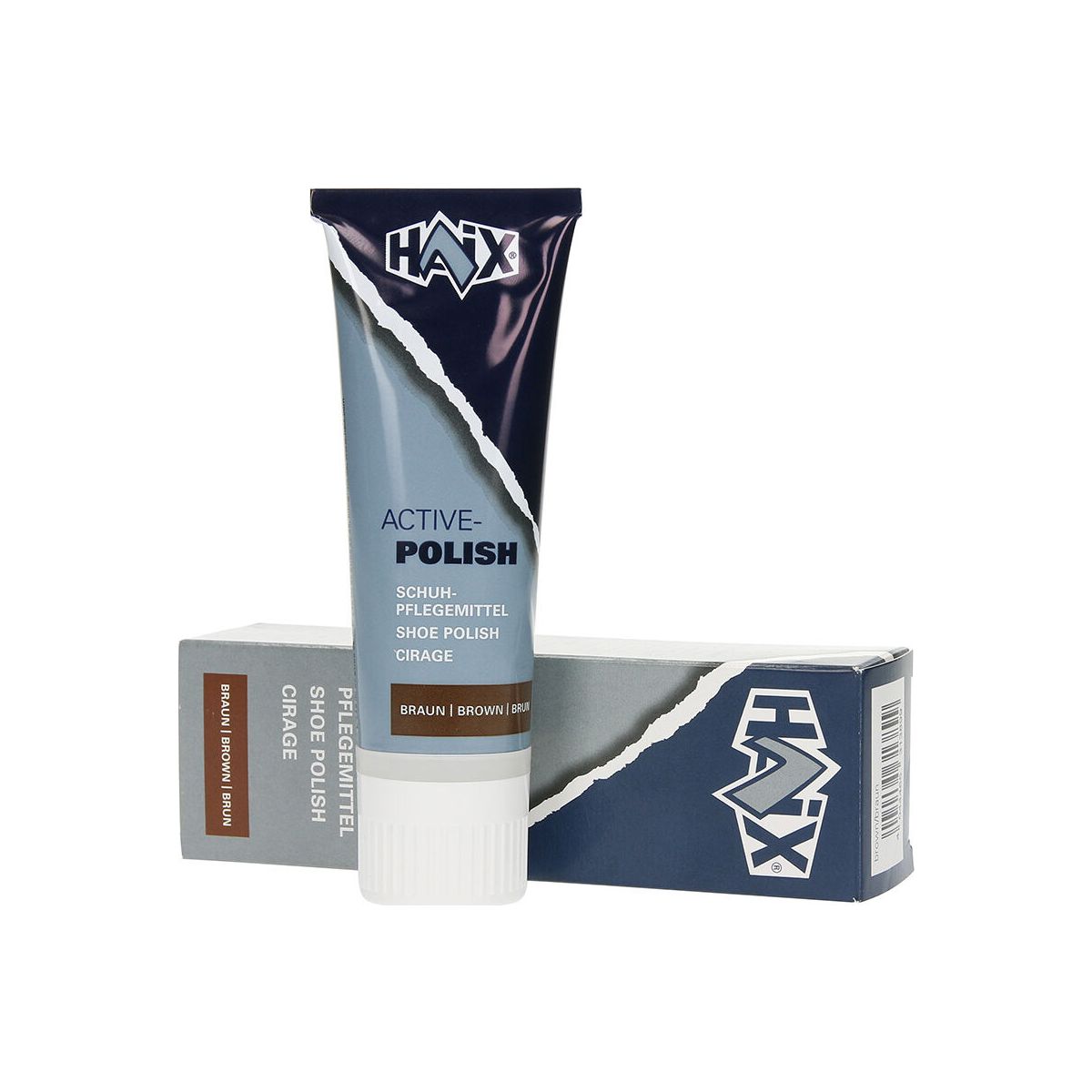 HAIX Schuhcreme Braun 75ml neutral Tube 900090