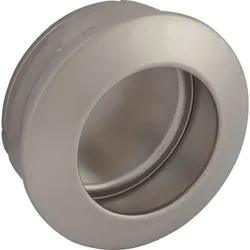 Muschelgriff Zaran - vernickelt matt , 40 mm
