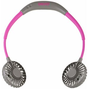 Unold Ventilator 86699, Breezy, anthrazit, Ø 8cm, Nackenventilator mit Akku