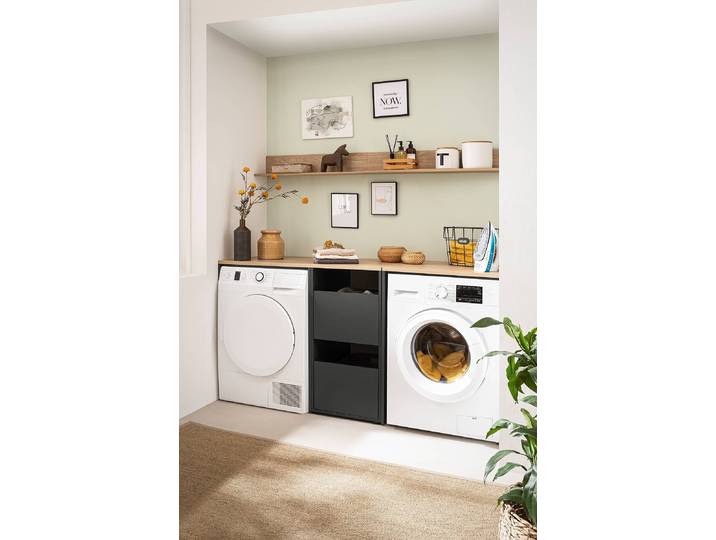 Waschmaschinenumbau 67 x 96 x 60cm Grau/Anthrazit