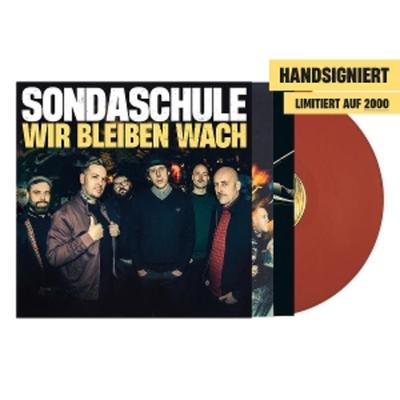 Wir bleiben wach/Ltd. signed Brick Red Vinyl) - Sondaschule, Vinyl