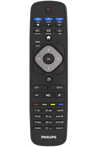 Philips 22AV1407A/12, TV, Drucktasten, Schwarz