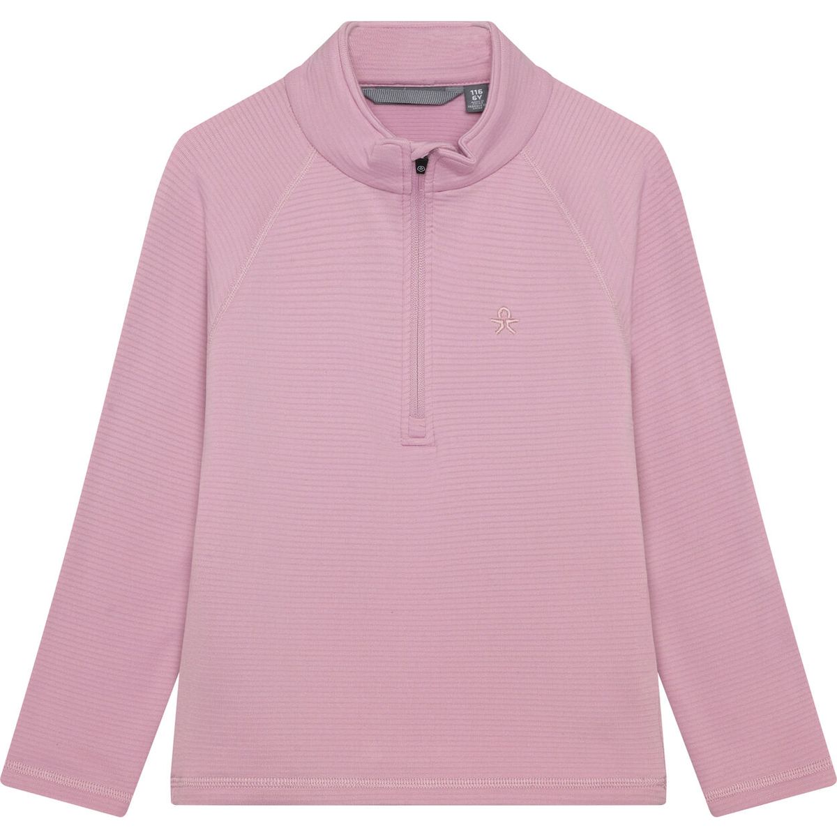 Color Kids Fleece Pulli Stretch 742929 mauve mist (5213) 122 742929-5213-122