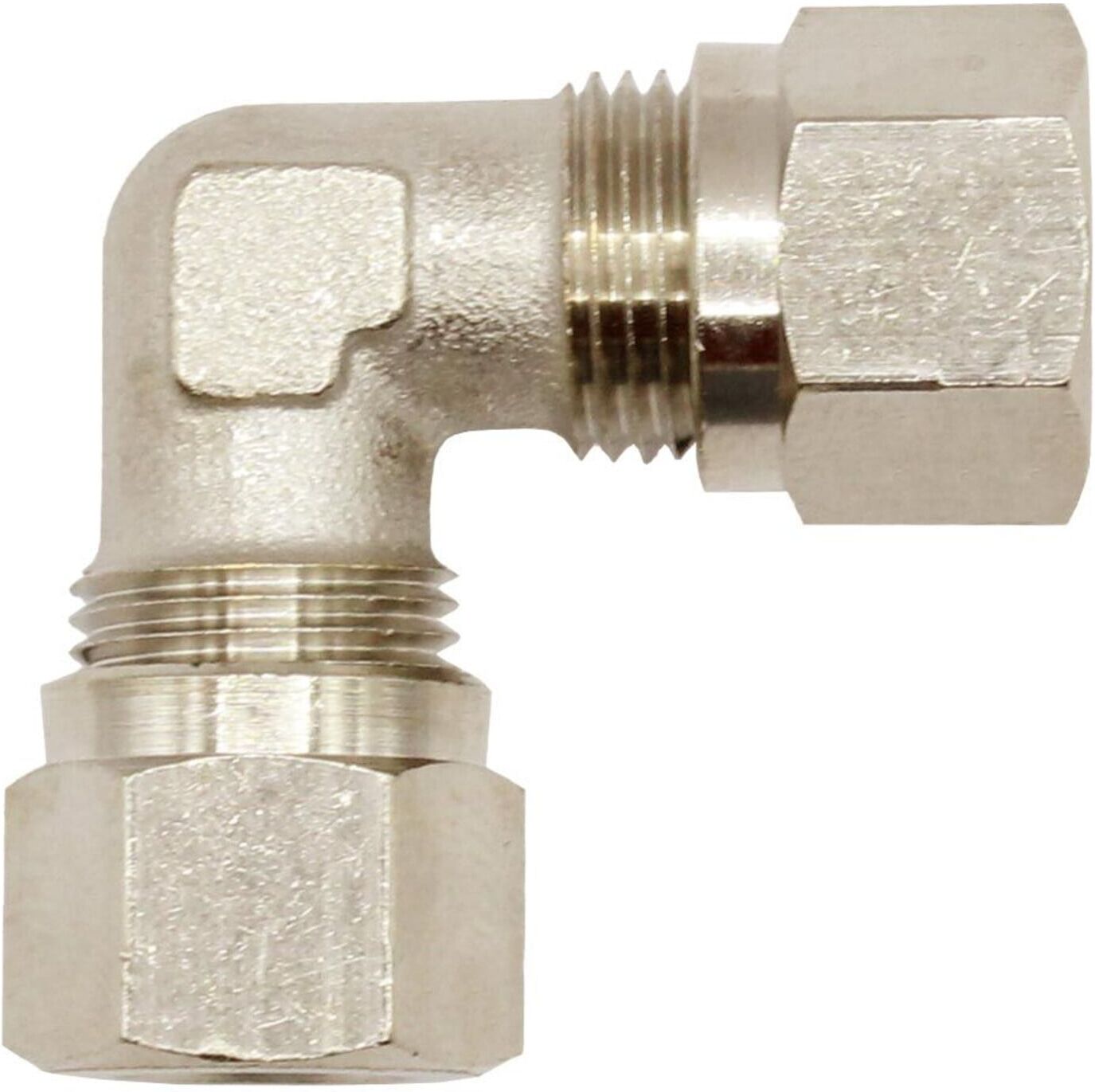 Riegler Winkel-Verschraubung, Rohr-Außen-Ã˜ 18 mm, SW 22, SW1 32, MS vern. (N 79)