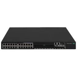 HPE E FlexNetwork 5140 HI Switch 4 SFP+ Ports, 1 Slot, without PSU (24 Ports), Netzwerk Switch, Schwarz