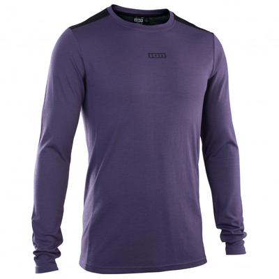ION - IOB Baselayer Tee L/S Merino - Merinoshirt Gr 52 lila