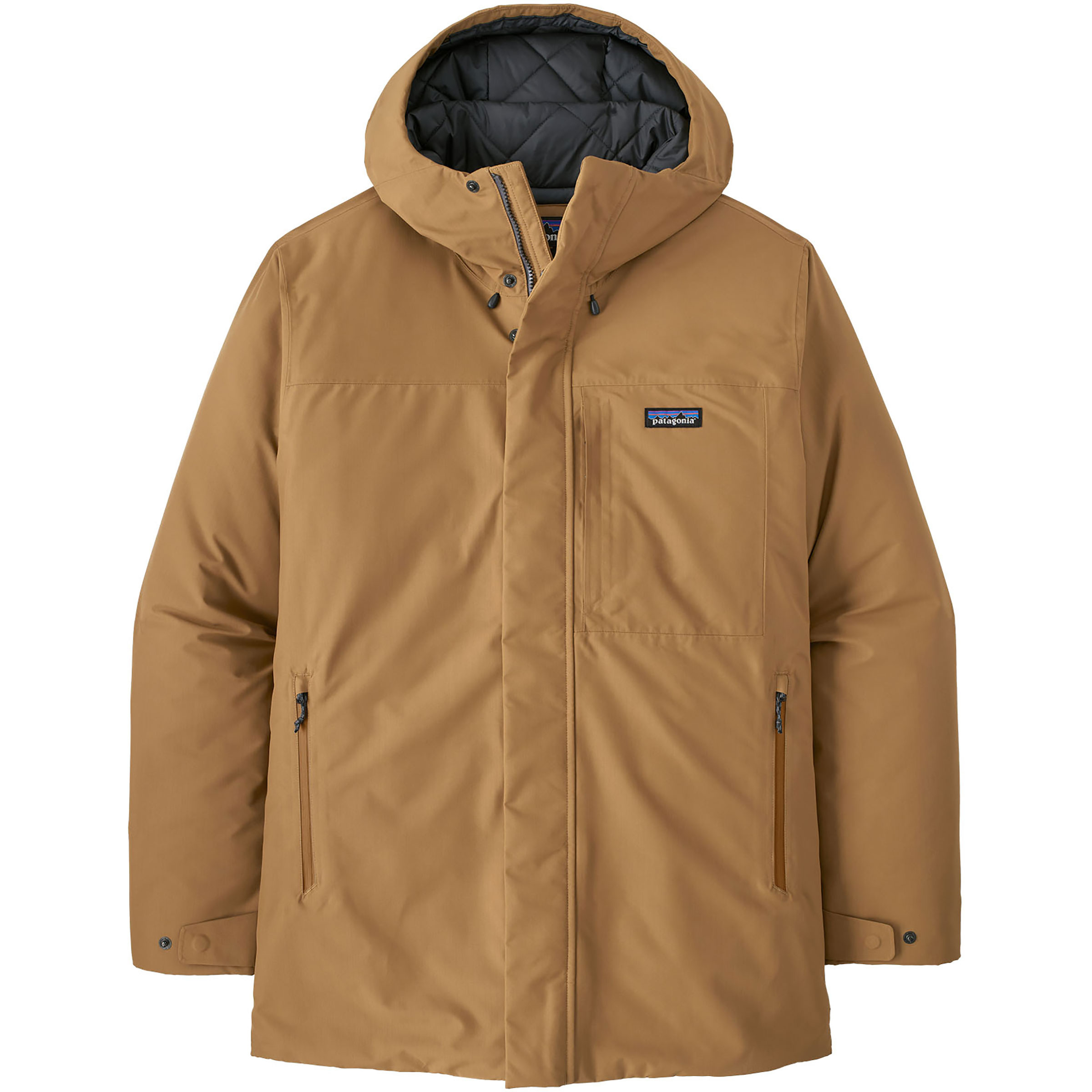 Patagonia Windshadow Parka Herren Winterjacke braun Größe L Lifestyle Elastisch Wasserabweisend