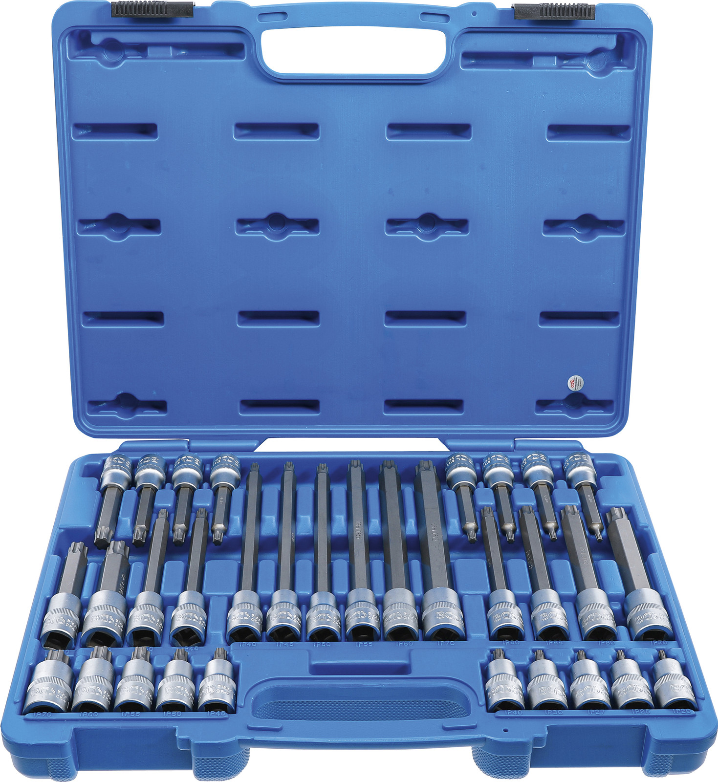 BGS Technic bitsockets set van chroom-vanadiumstaal