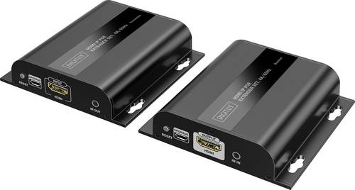 Digitus DS-55353 HDMI, HDMI Eingang, USB, USB-A, USB-A (USB 1.1), RJ45, Micro USB HDMI Extender Set über Netzwerkkabel RJ45 200m