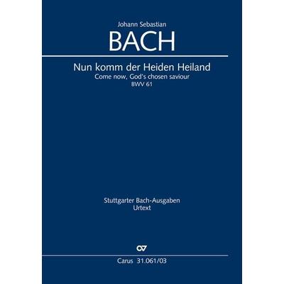 Nun komm der Heiden Heiland (Klavierauszug) -