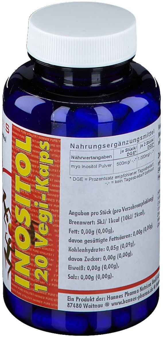 Pure Inositol VEGI-Kaps 120 St Kapseln