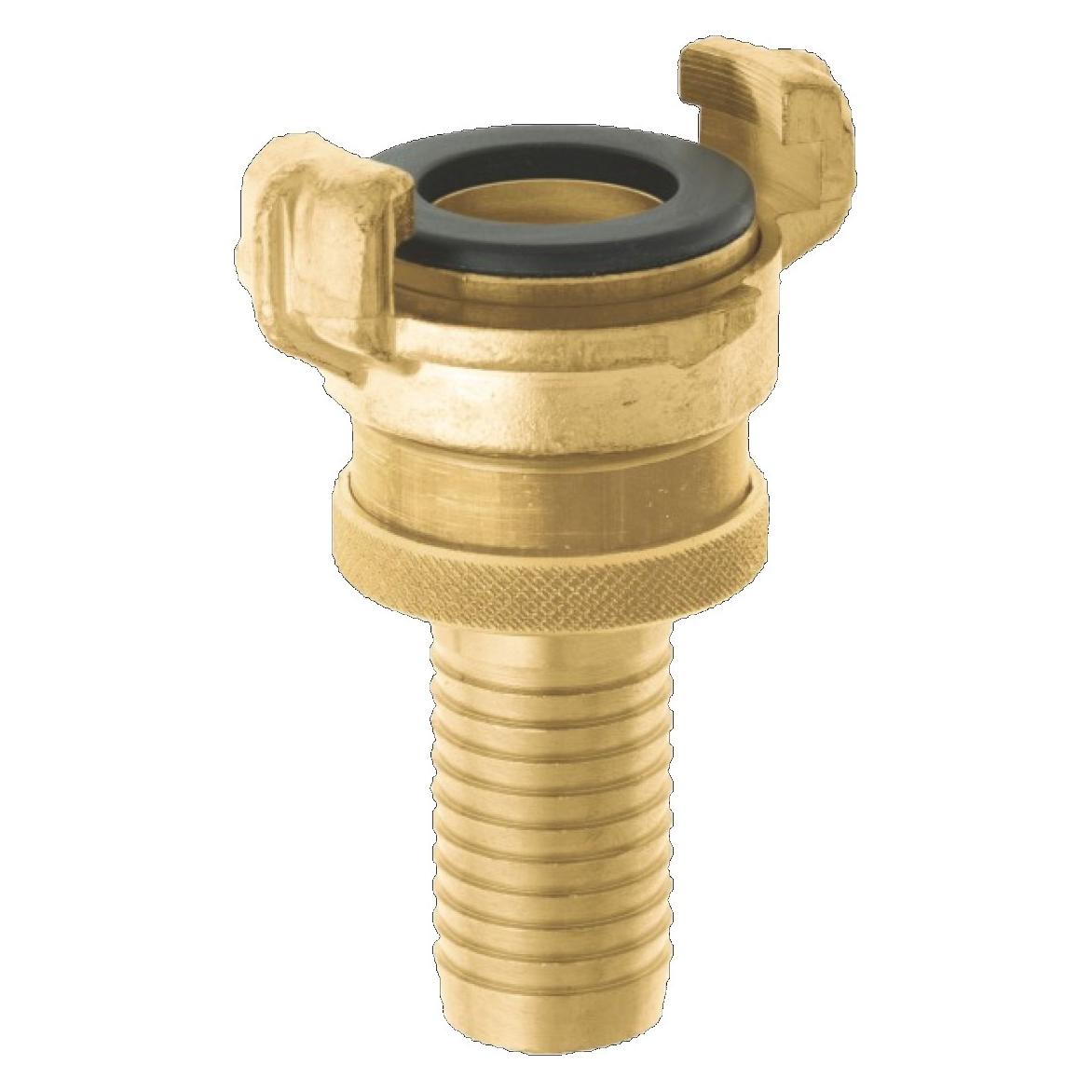 Karasto Schlauchstück GEKA SD Messing Schlauchgrösse 19 mm (Schlauchschelle, 19 mm) (08.8103.9)