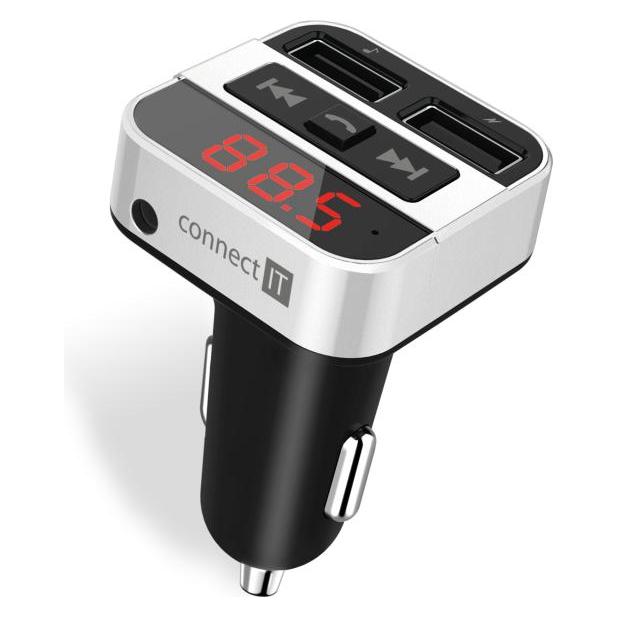 Connect IT Transmitter FM InCarz (CCC-8800-SL) (CCC-8800-SL)