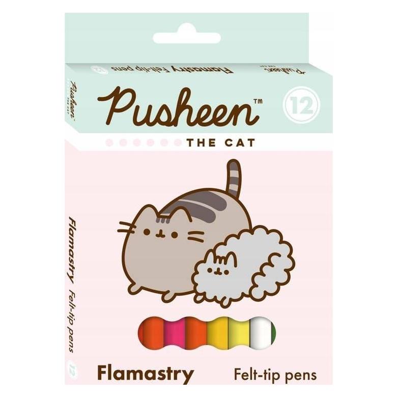 Majewski Pusheen-Marker, 12 Farben (12x) (5903235657986)