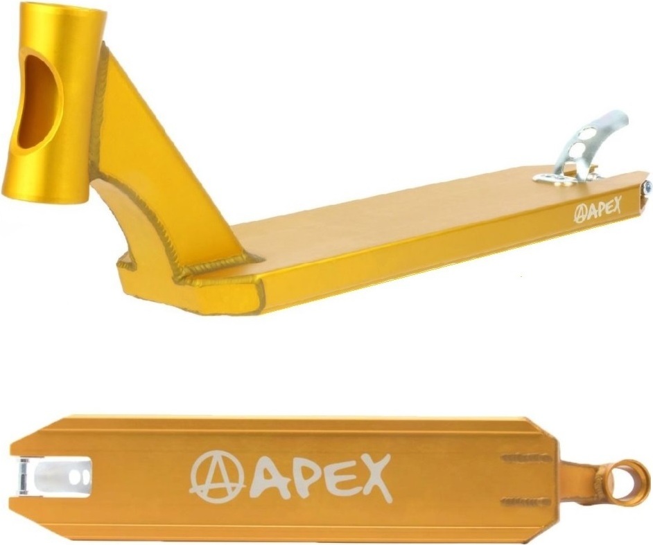 Apex Pro Stunt-Scooter Deck 580 (49cm) gold