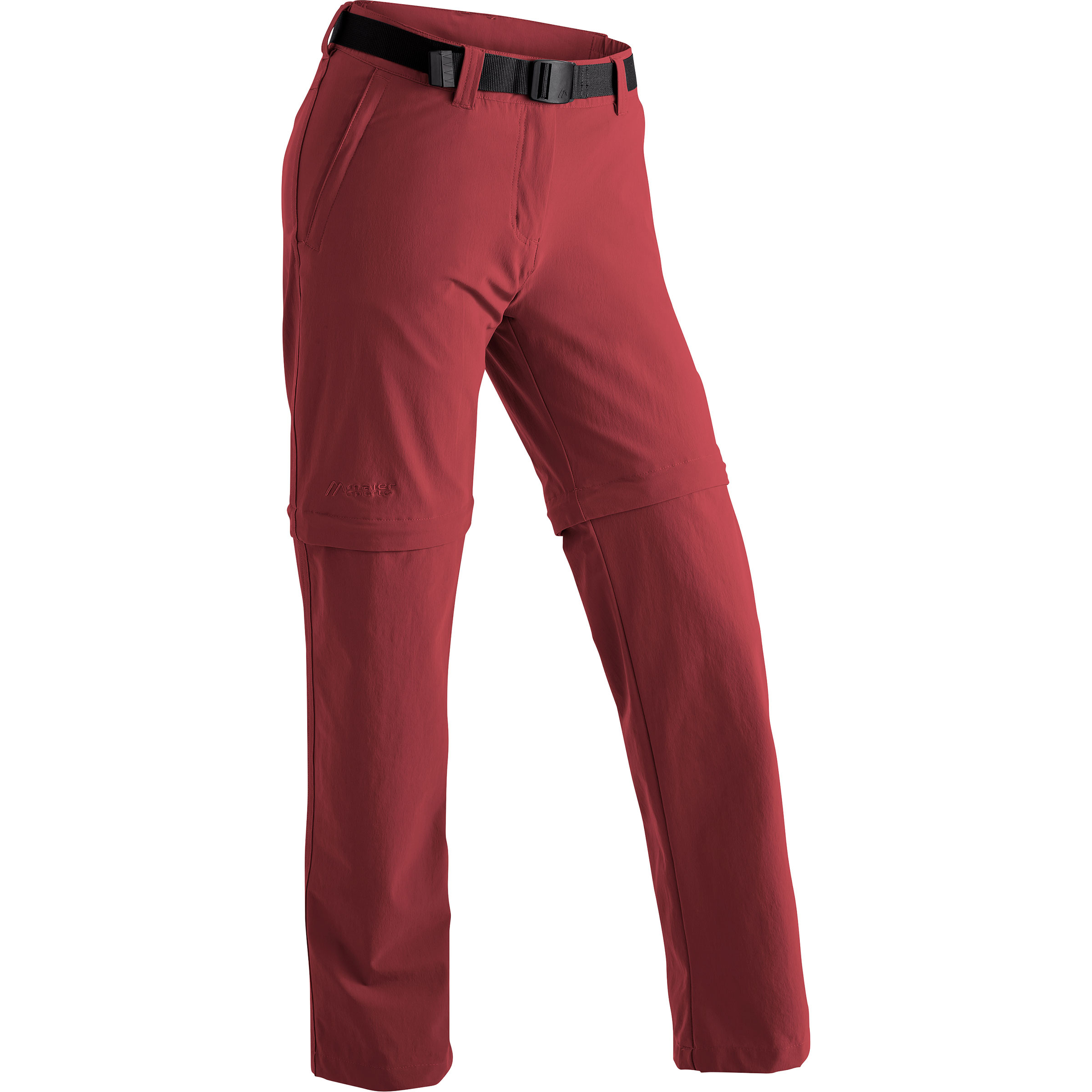 Maier Sports Nata 2 Hose Damen Zip-Hosen rot Größe M Camping Wasserabweisend