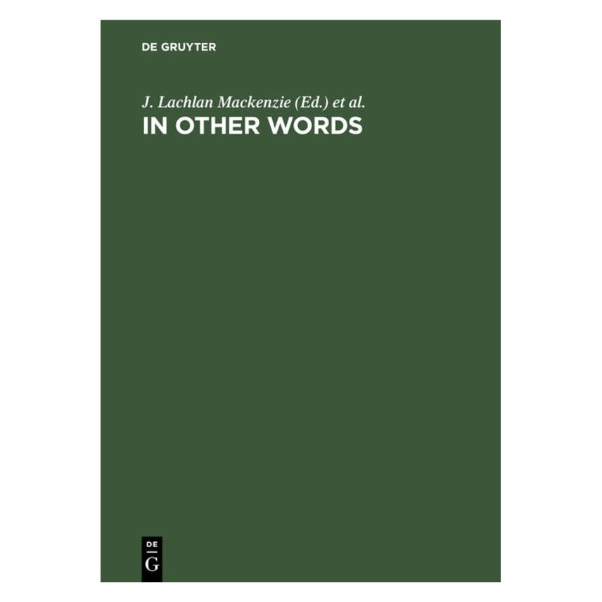 De Gruyter In Other Words (67761562)
