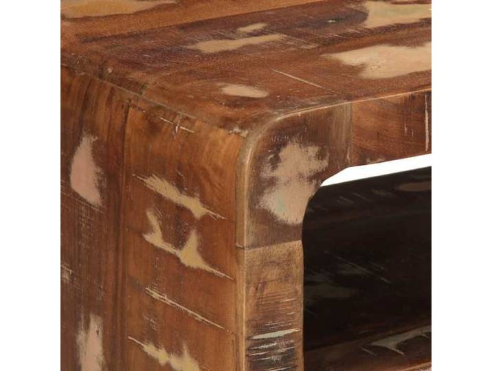 Moderne Meuble TV BURKE TABLE TV/HIFI 105x46x32 cm Bois massif de récupération AA2506