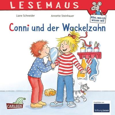 LESEMAUS 44: Conni und der Wackelzahn, Taschenbuch von Liane Schneider, Carlsen, 978-3-551-08944-1