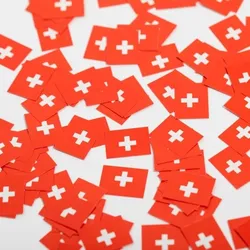 Tisch Konfetti Schweiz 150 Stück