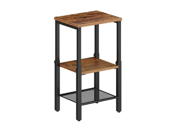 LuxusKollektion Beistelltisch Beistelltisch schmal höhenverstellbar Vintage (1-St)