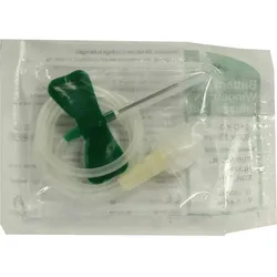 Infusionszubehör Butterfly 21G Grün 1 ST