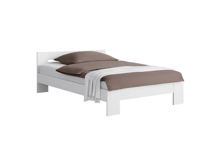 Bett 140/200 cm Weiss