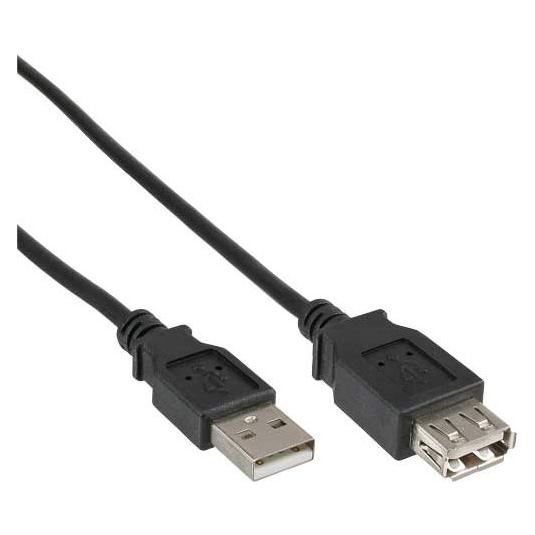 InLine USB 2.0 Verlängerung (1 m, USB 2.0) (34610B)