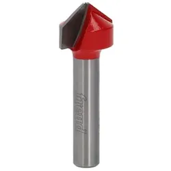 Freud V-Nutfräser für ACM-Platten, 8mm Schaft 21-14608P D 19,05 x H 12,5 mm