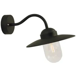 Nordlux Retro Outdoor Wandleuchte Luxembourg schwarz