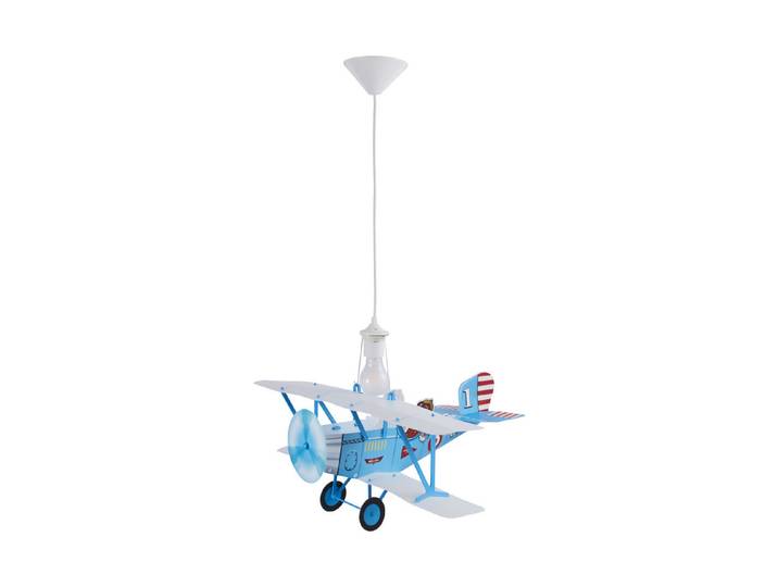Rowa Pendelleuchte Biplano Blau 60 W 48 × 59 × 0.4 cm