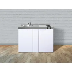 Stengel Küchen Kitchenline MK 120 A weiß - Elektrokochfeld rechts