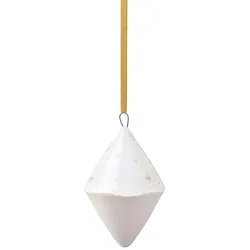 ORNAMENT DOPPELKEGEL Winter Glow beige