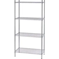 Stalgast Lagerregal Aus Chromstahl, 910X455X1800 Mm