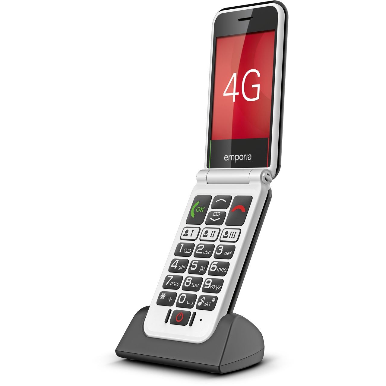 Emporia SIMPLICITYglam.4G 128MB, 28MB RAM, Schwarz